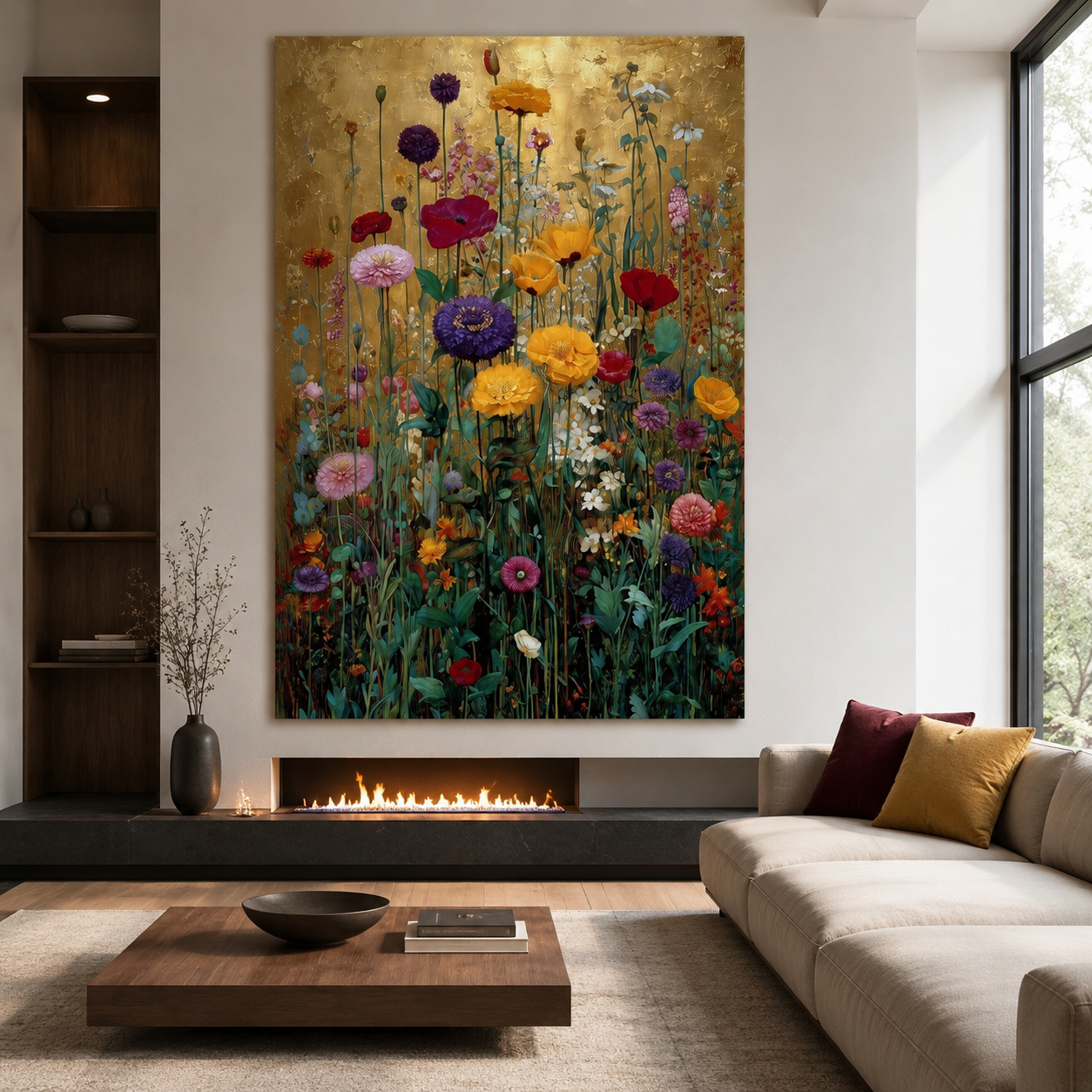 Symphony of Golden Blossoms