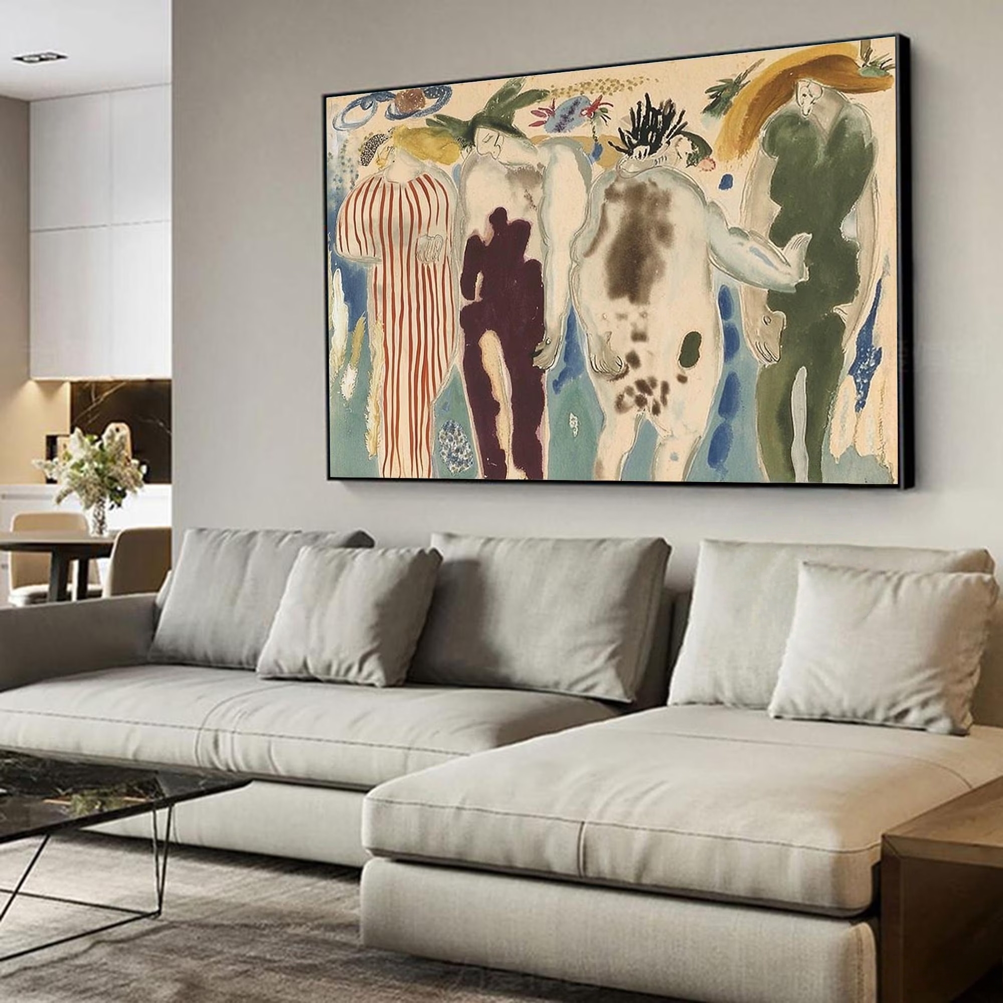 Abstract Figures in Gentle Motion