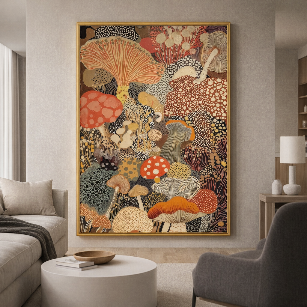Enchanted Mushroom Garden