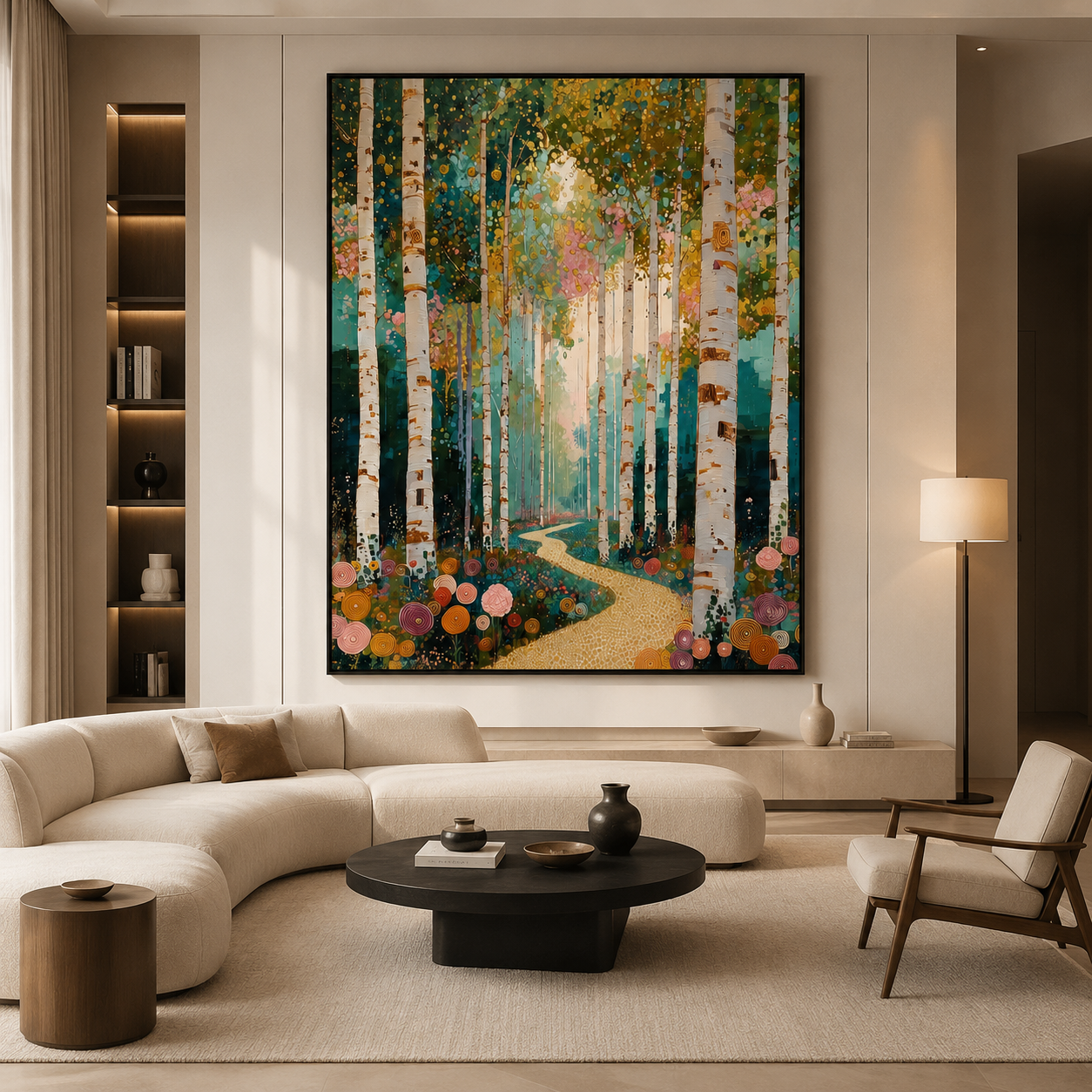 The Luminous Birch Trail