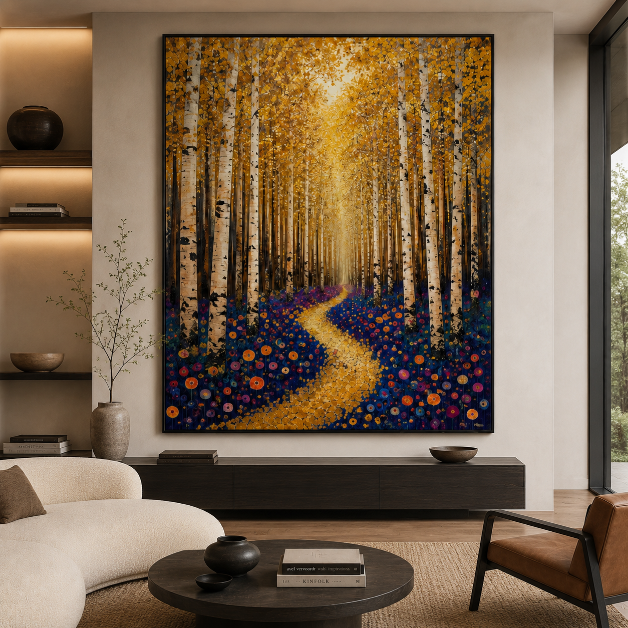 The Amber Woodland Path