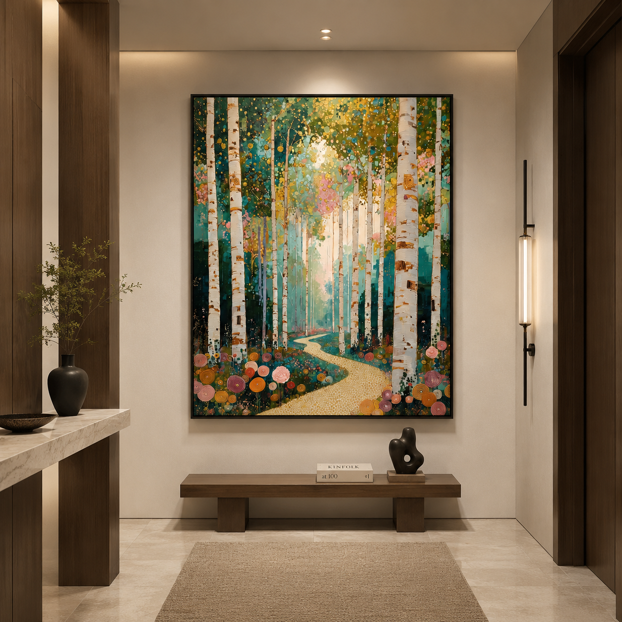 The Luminous Birch Trail