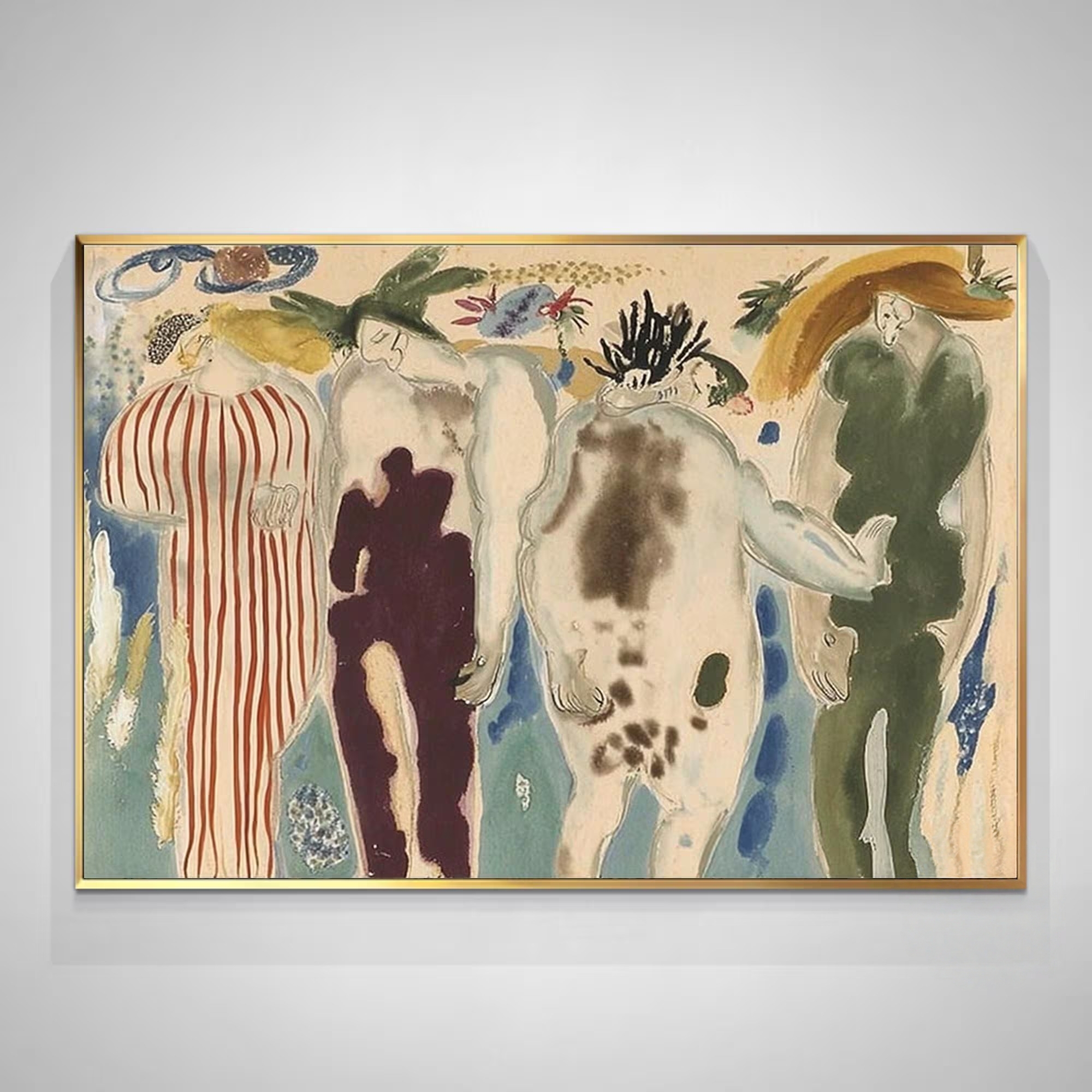 Abstract Figures in Gentle Motion
