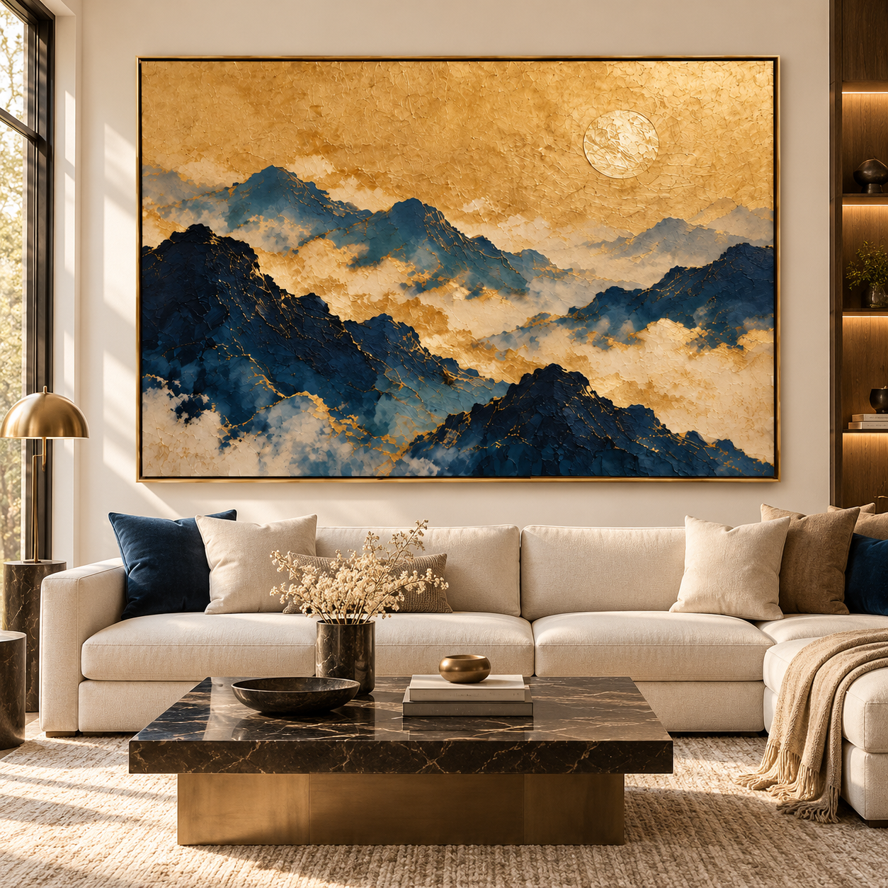 Celestial Ridge in Gold