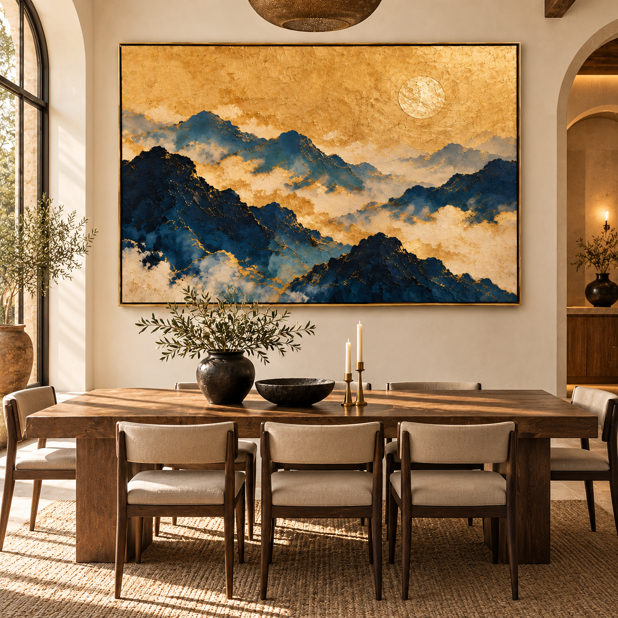 Celestial Ridge in Gold