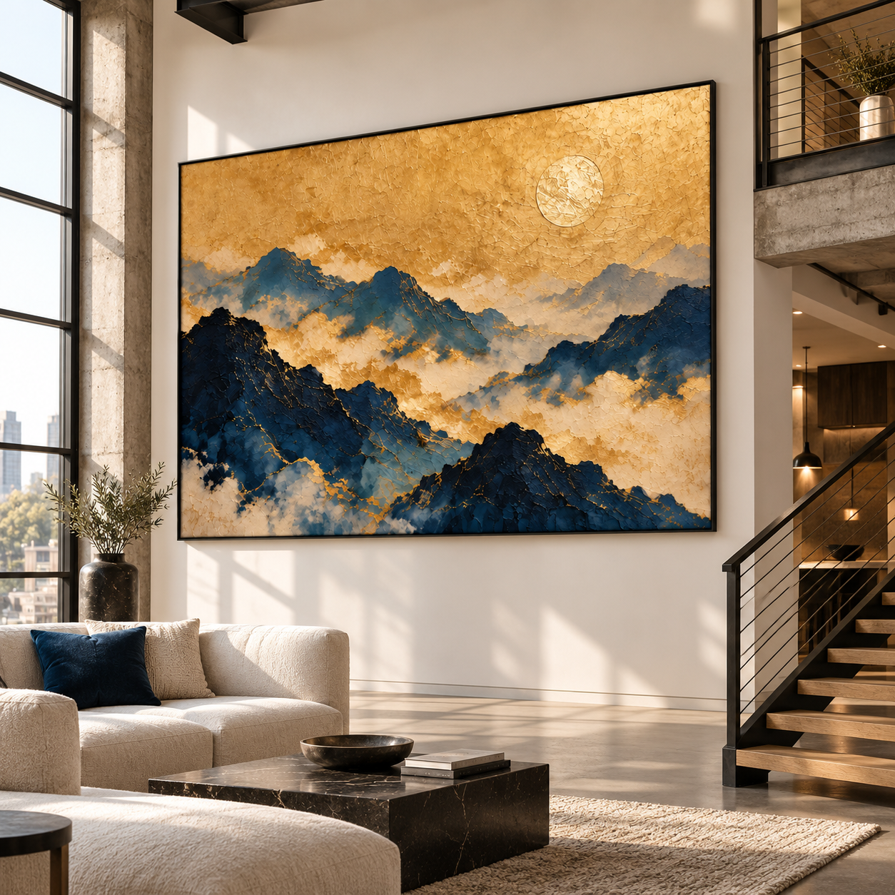 Celestial Ridge in Gold