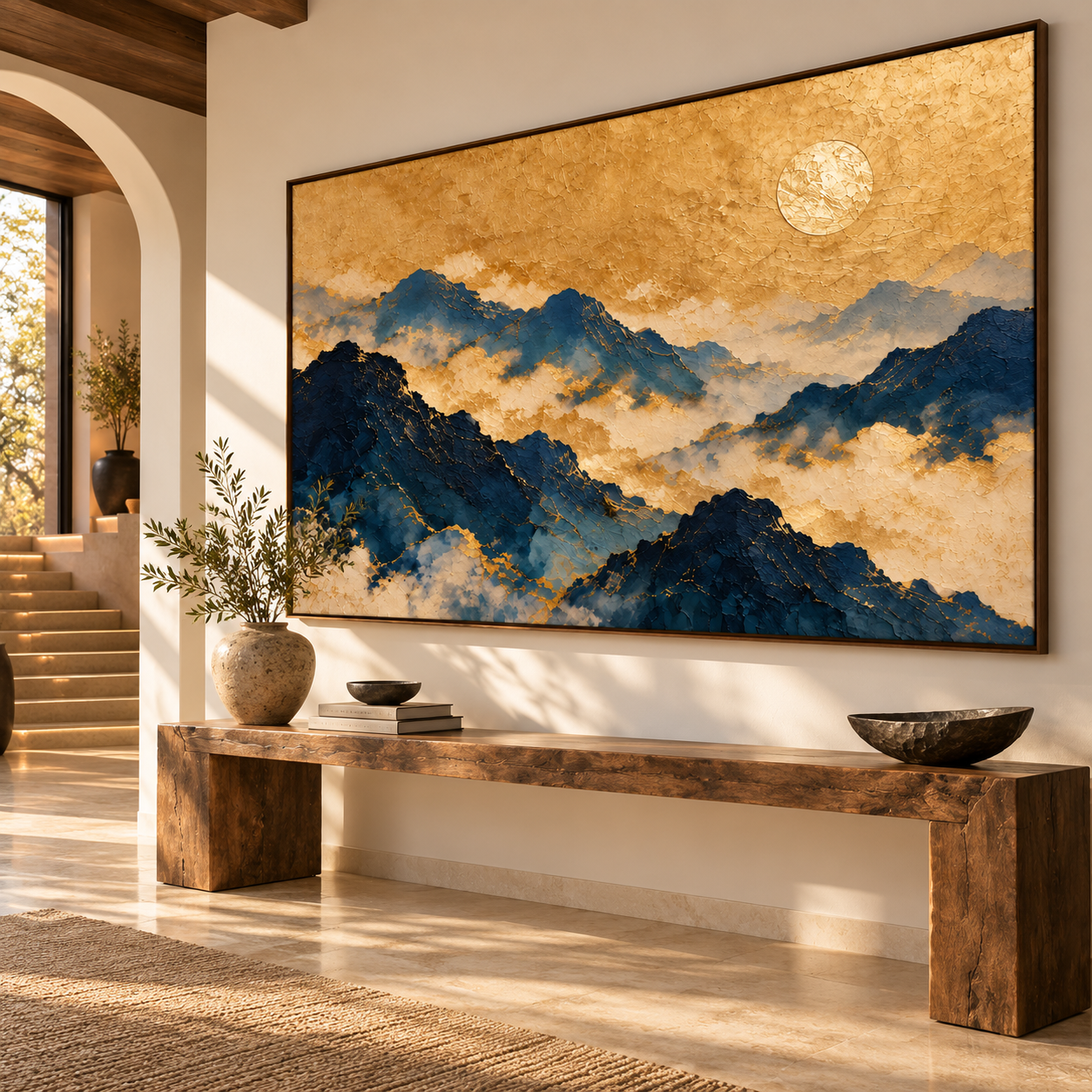 Celestial Ridge in Gold