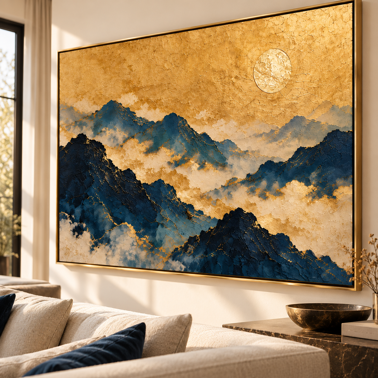 Celestial Ridge in Gold