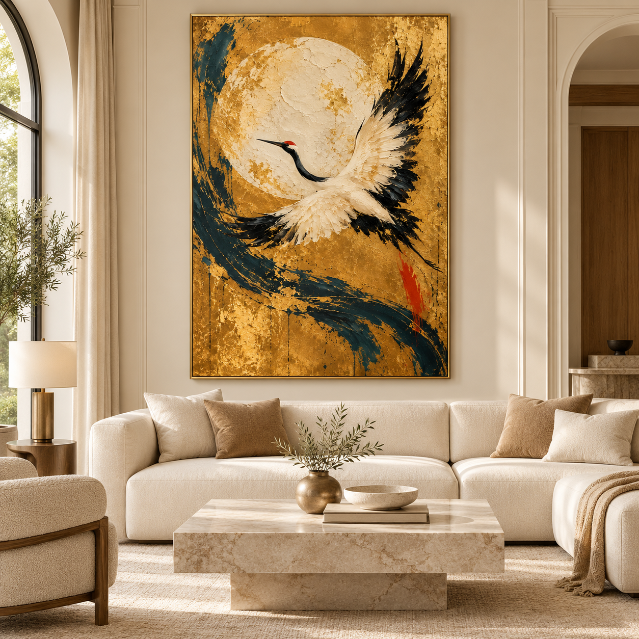 Wings Across the Gilded Sky