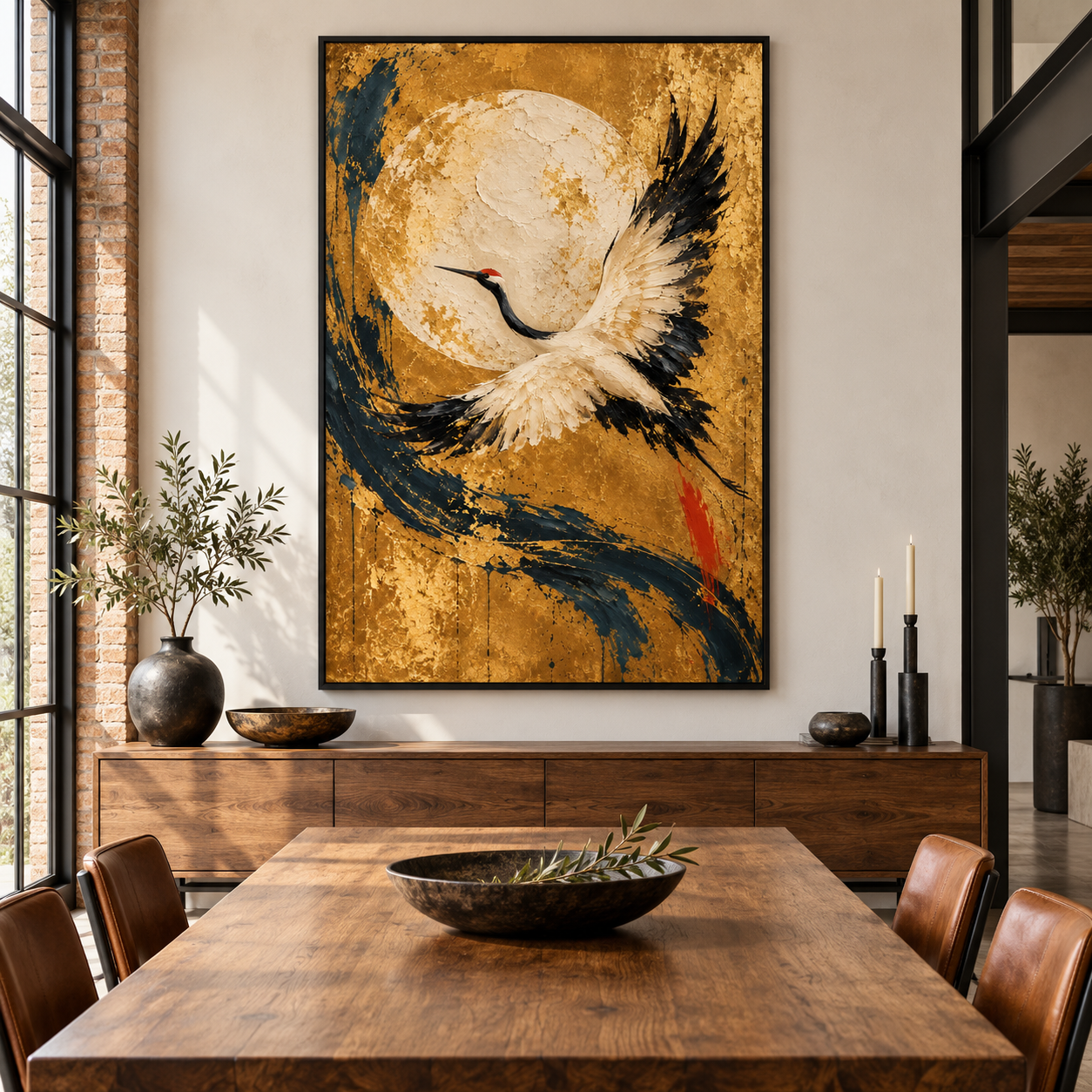 Wings Across the Gilded Sky