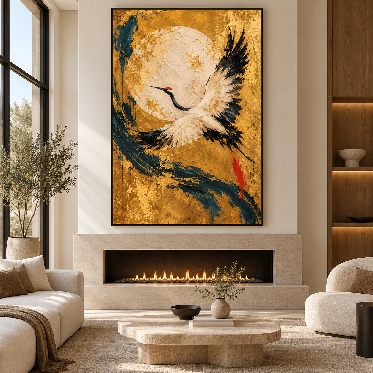 Wings Across the Gilded Sky