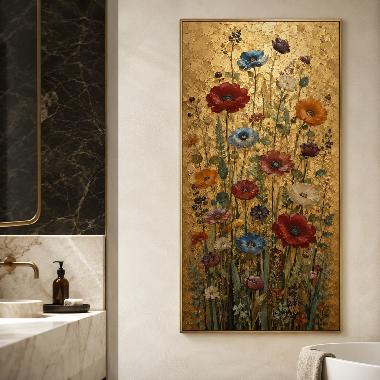Golden Bloom Symphony