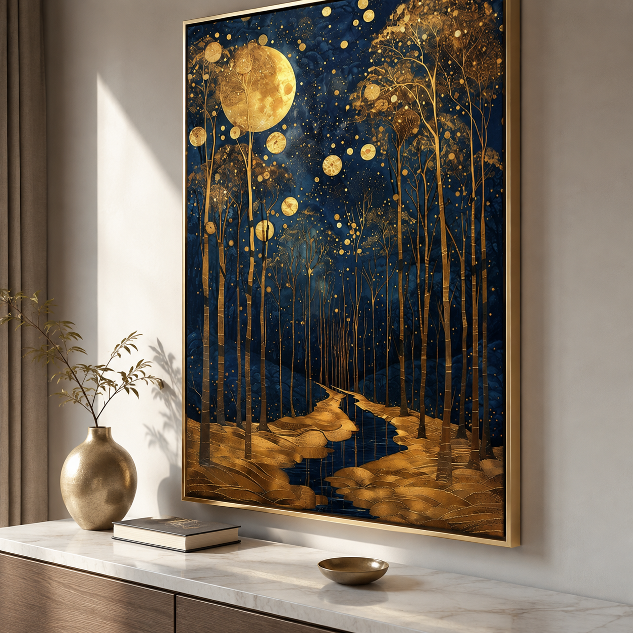 Pathway to the Golden Moon