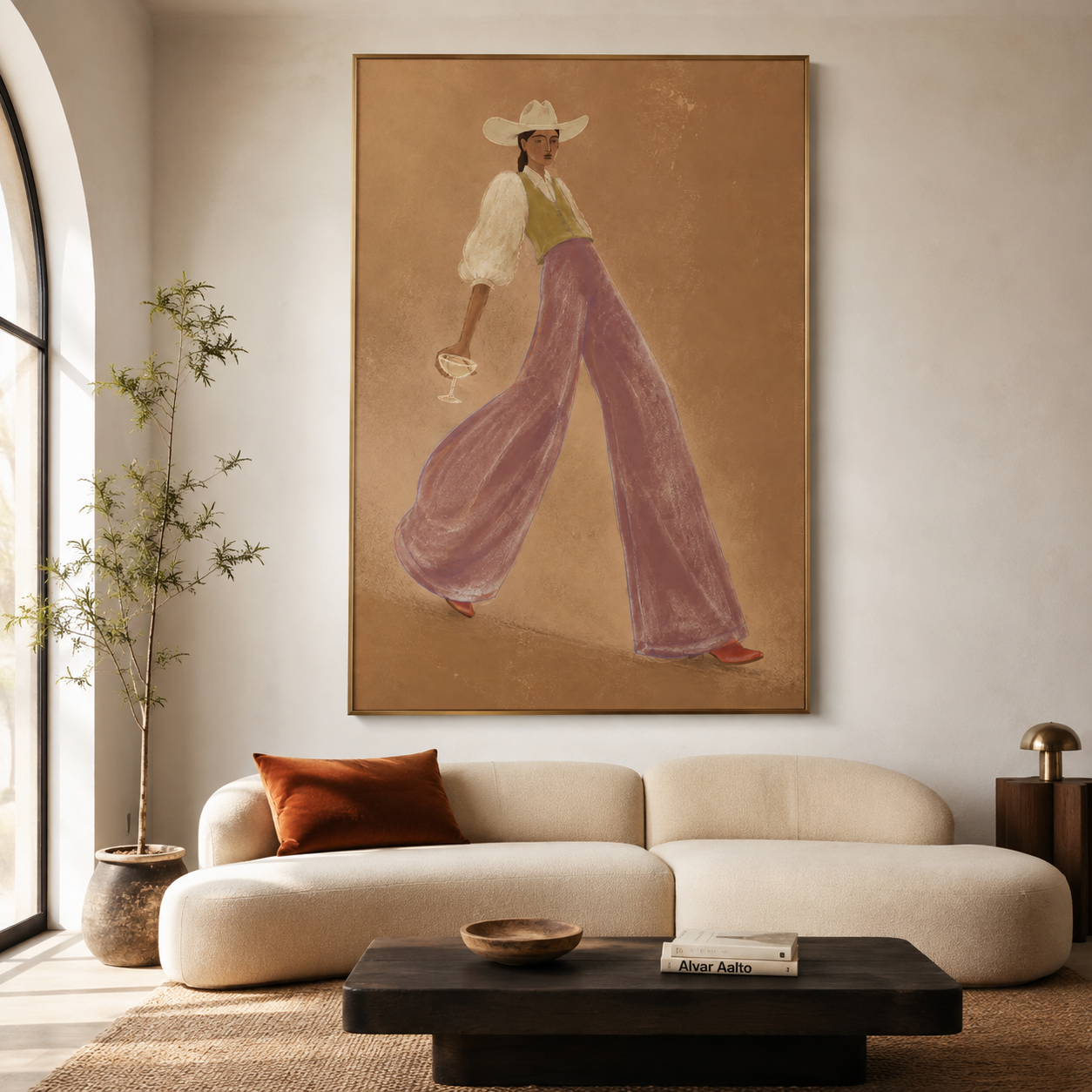 Western Cowgirl Wall Art | Desert Stride