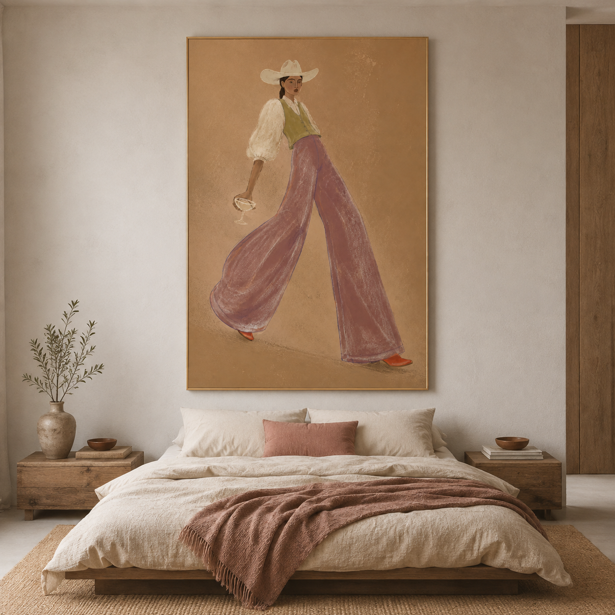 Western Cowgirl Wall Art | Desert Stride
