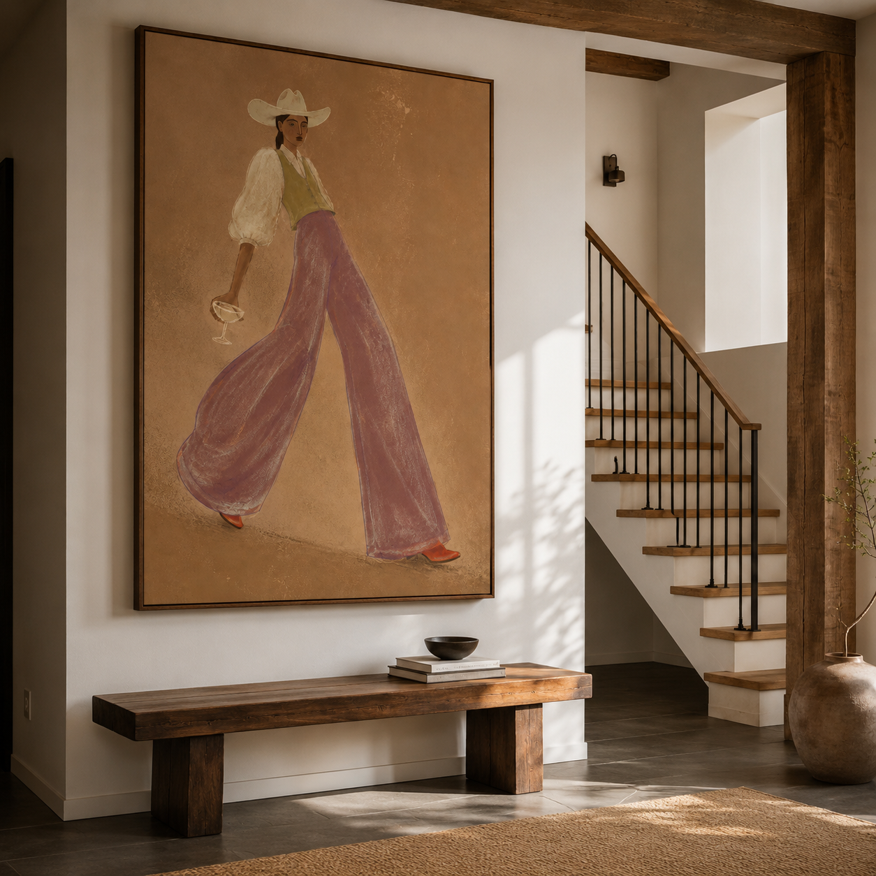 Western Cowgirl Wall Art | Desert Stride