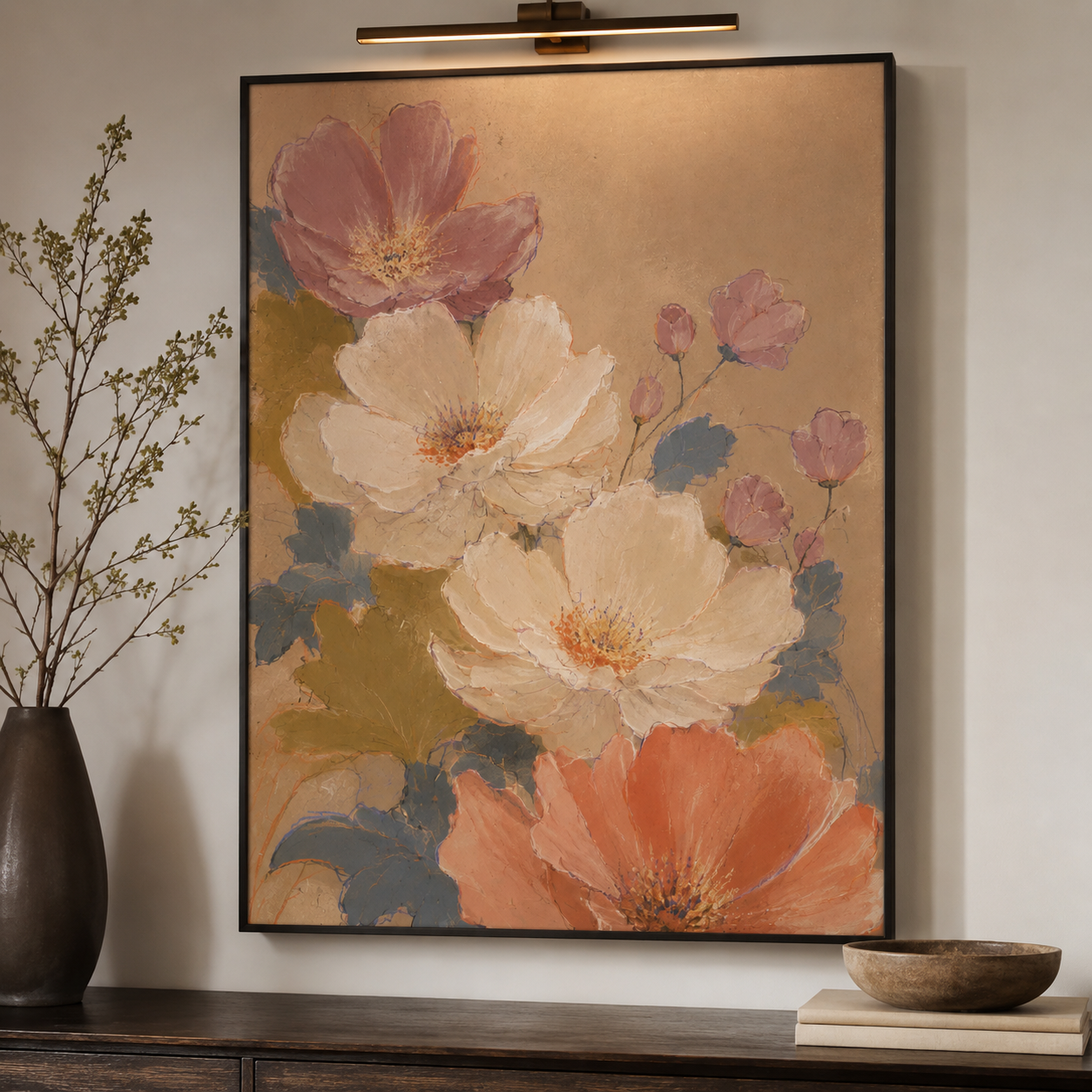 Floral Wall Art | Whispering Petals