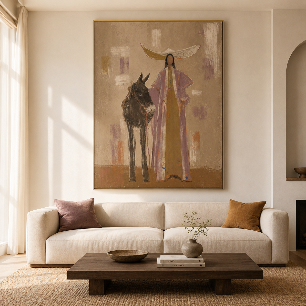Western Figurative Wall Art | Whispering Mesa