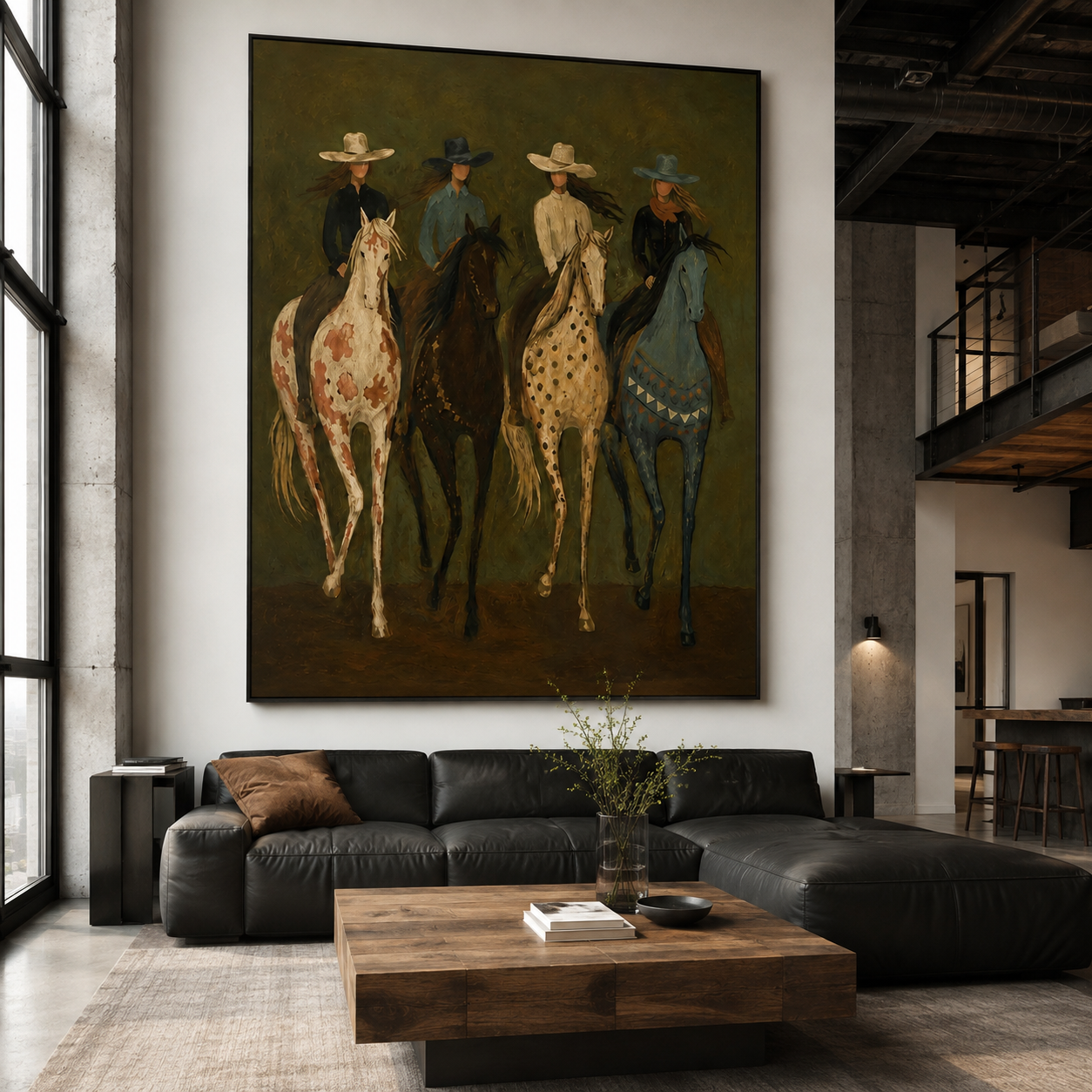 Western Cowgirl Wall Art
