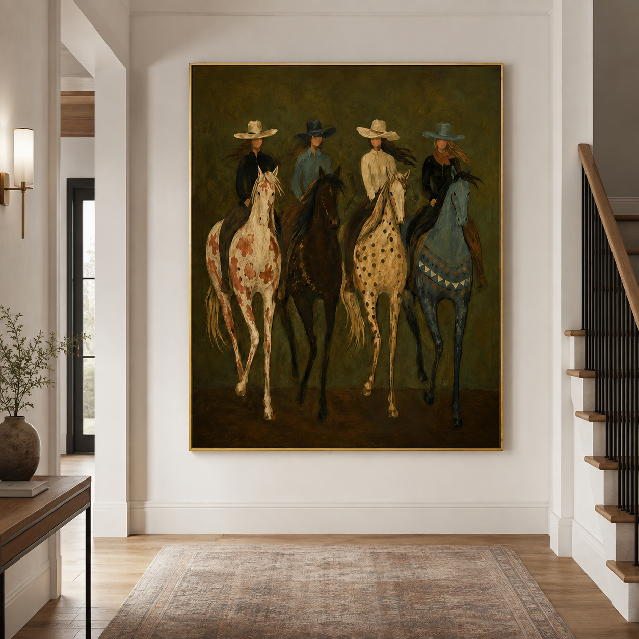 Western Cowgirl Wall Art
