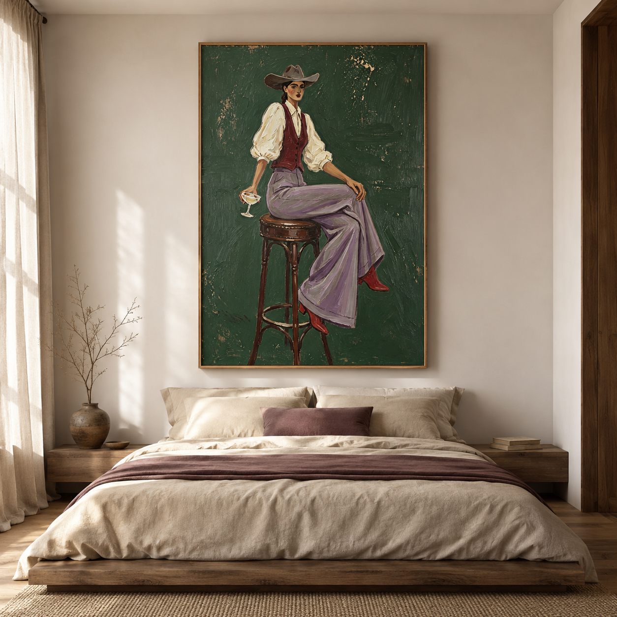 Burgundy Trail Elegance