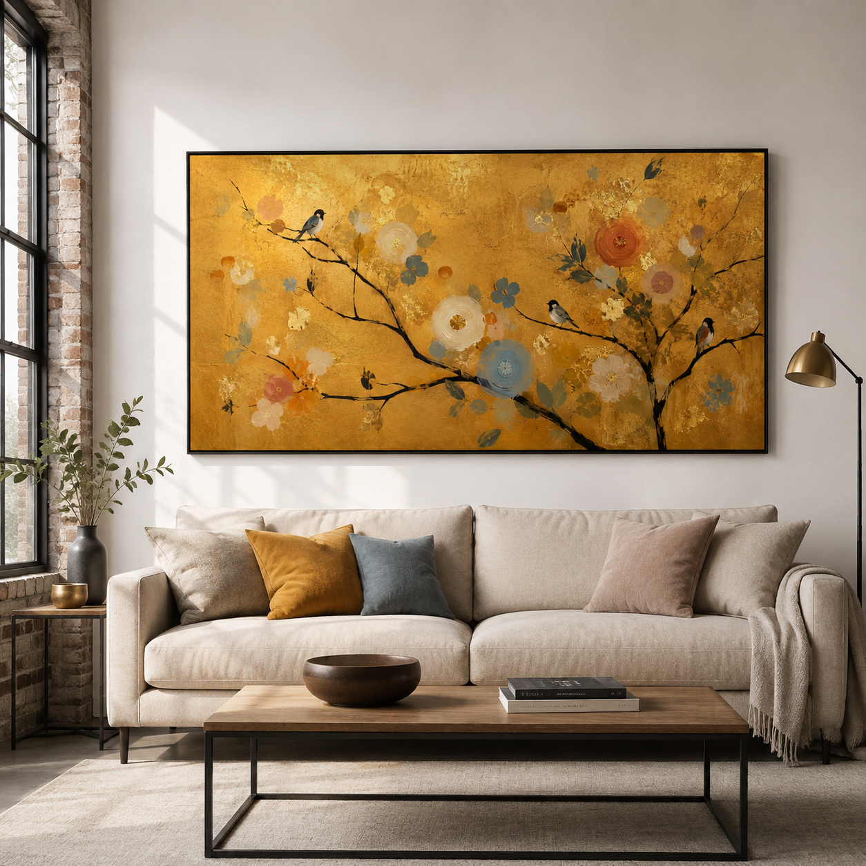 Whispering Garden in Gold