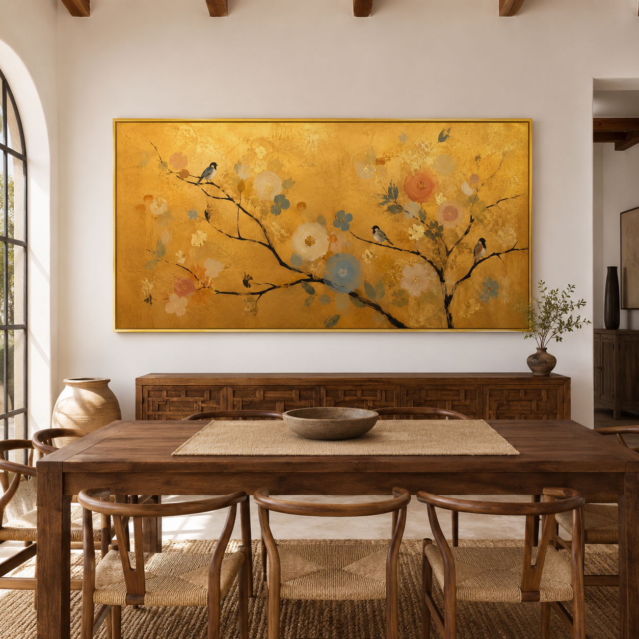 Whispering Garden in Gold