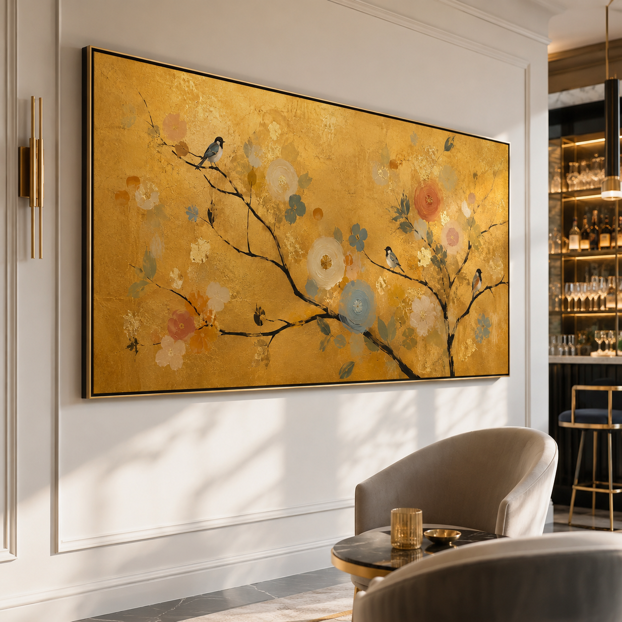Whispering Garden in Gold