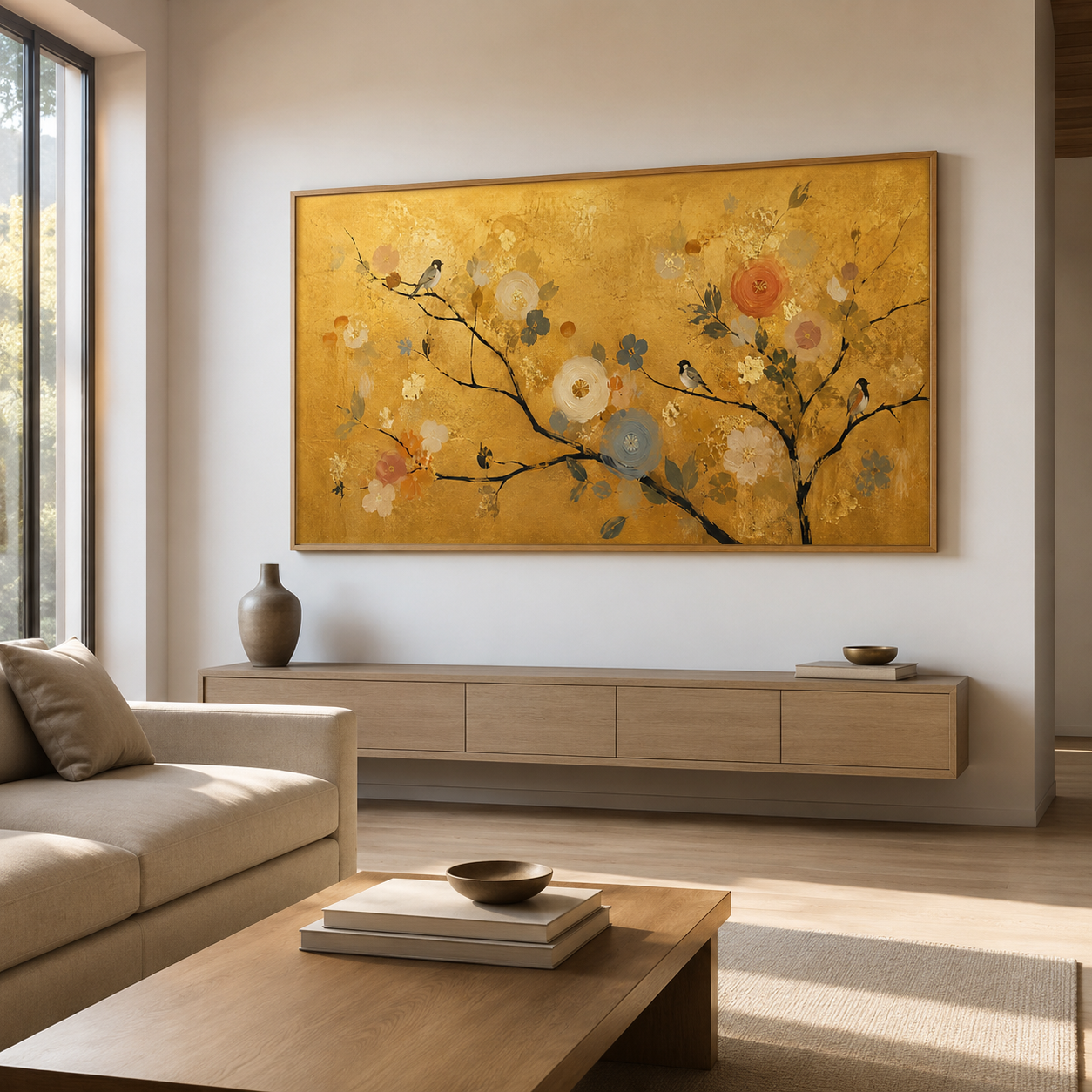 Whispering Garden in Gold