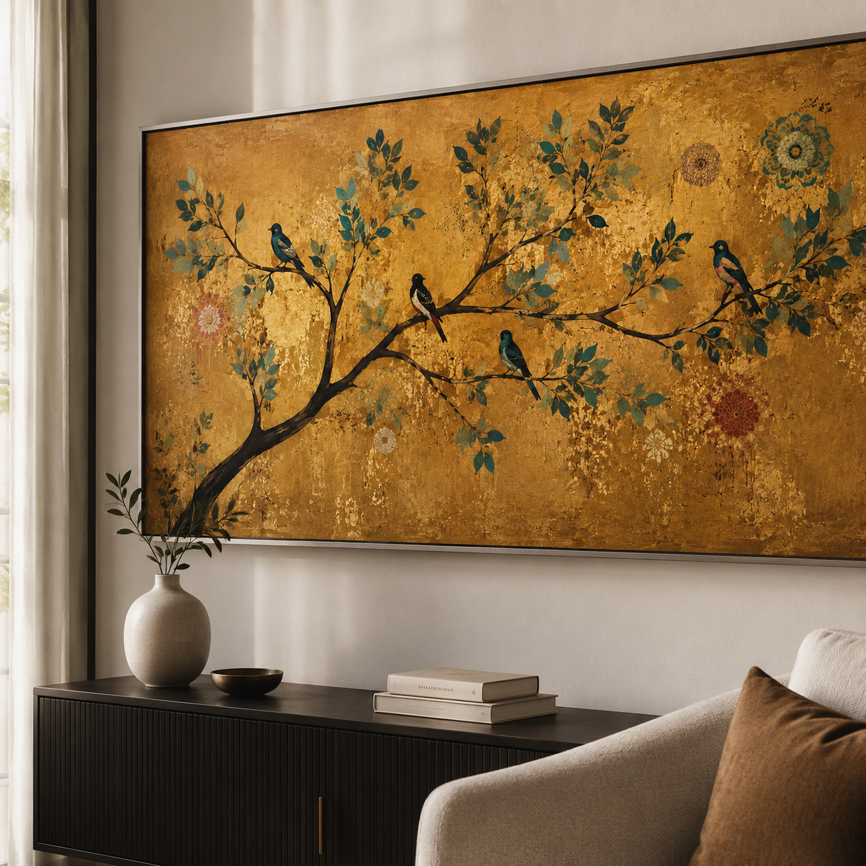 Amber Songbird Branch