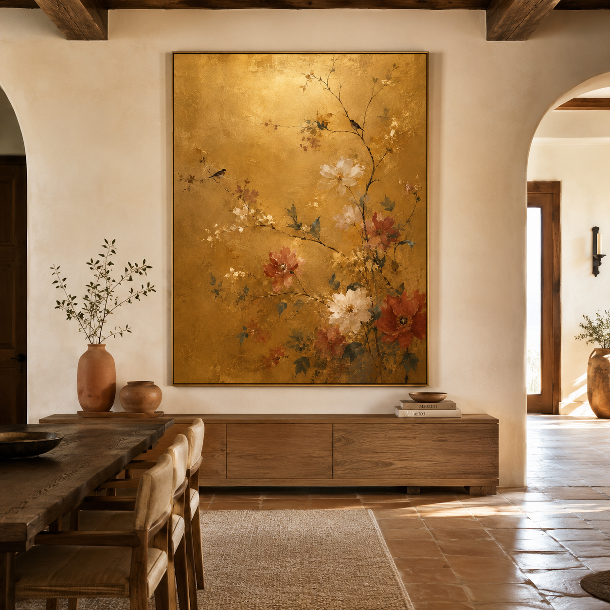 Golden Bloom Reverie