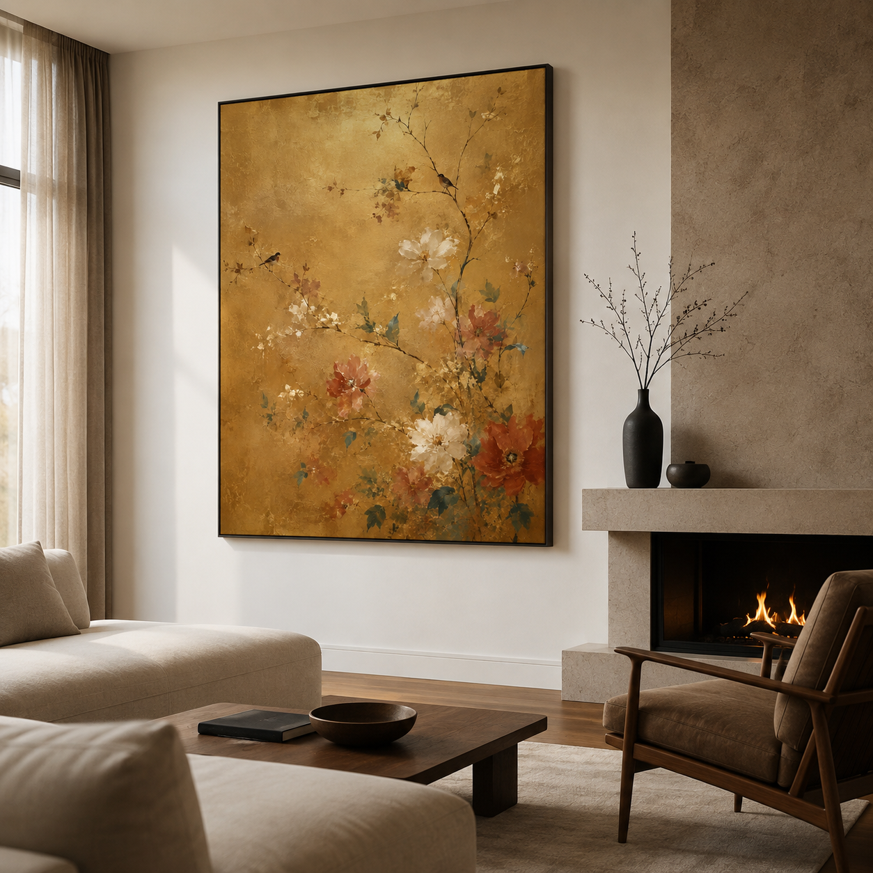 Golden Bloom Reverie