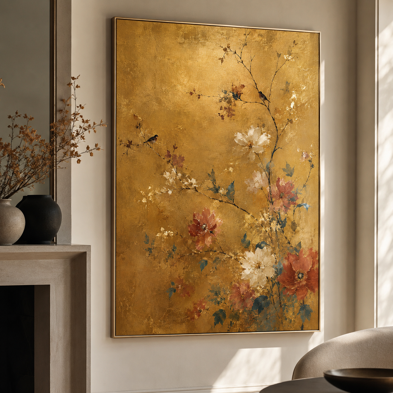Golden Bloom Reverie