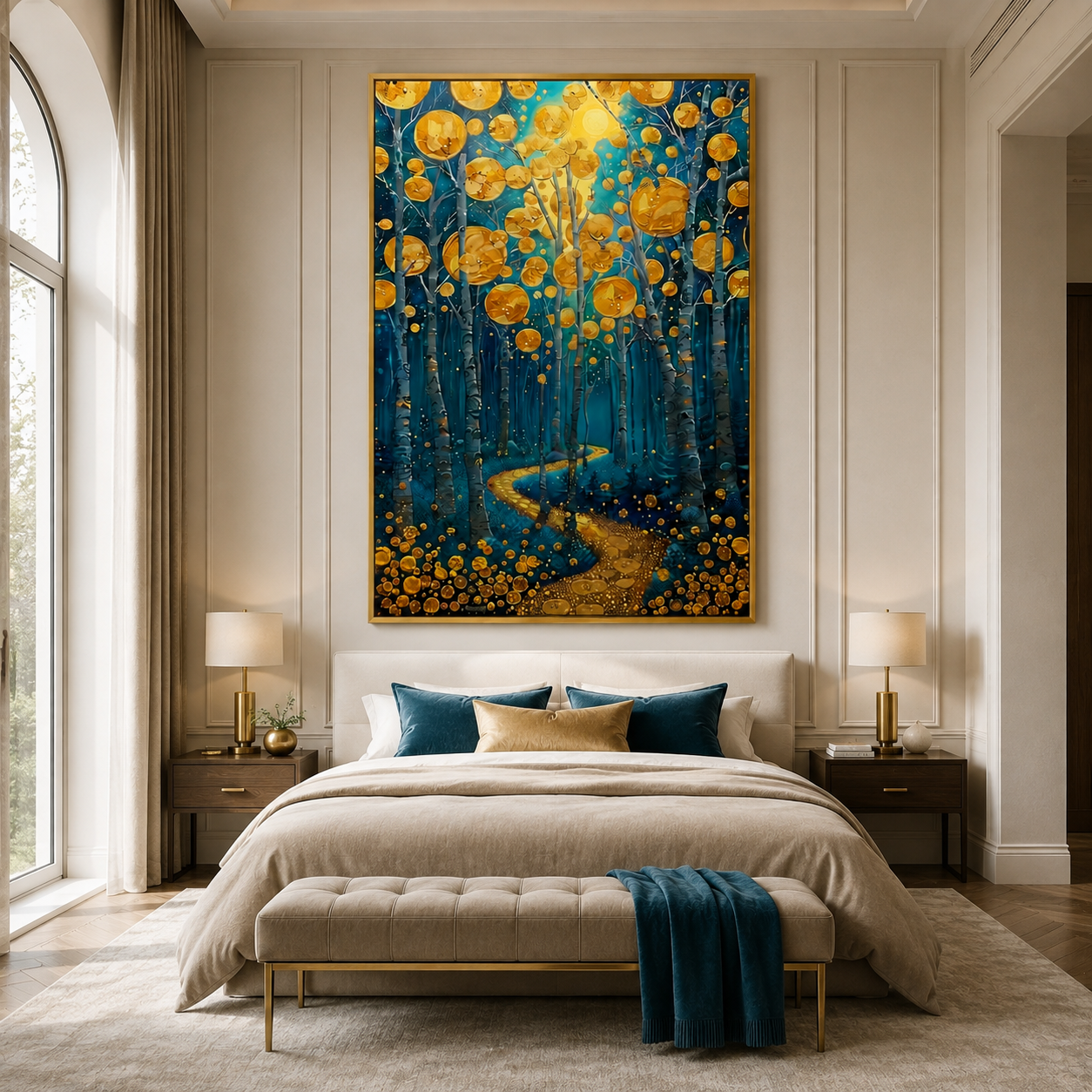 Golden Whispering Woods
