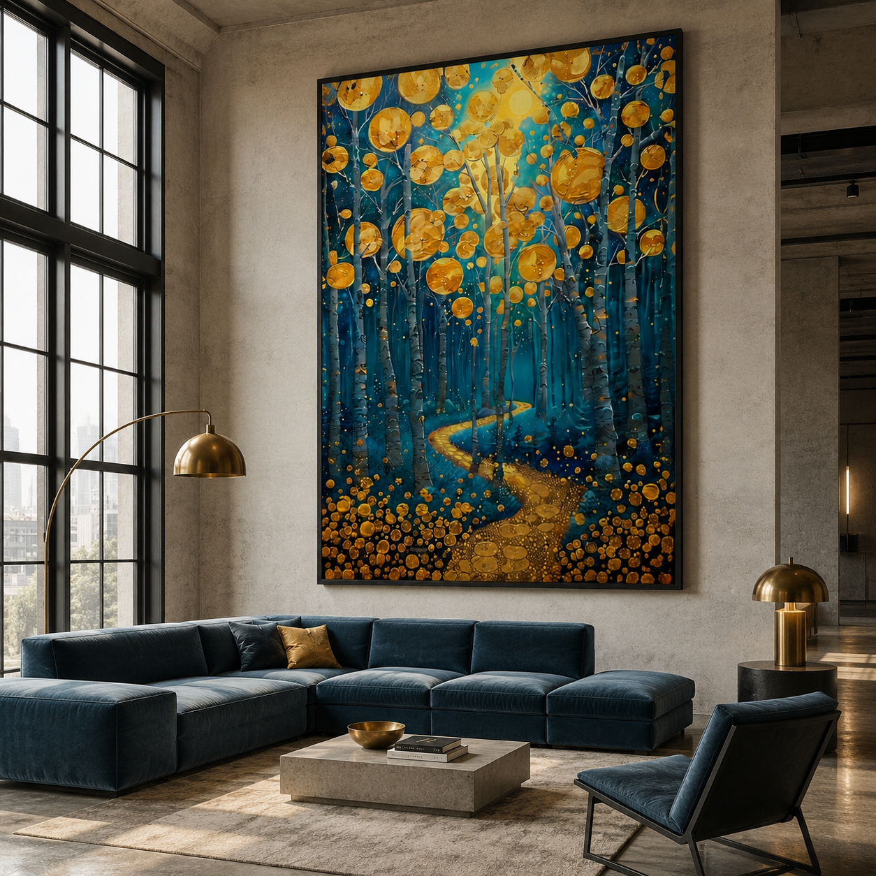 Golden Whispering Woods
