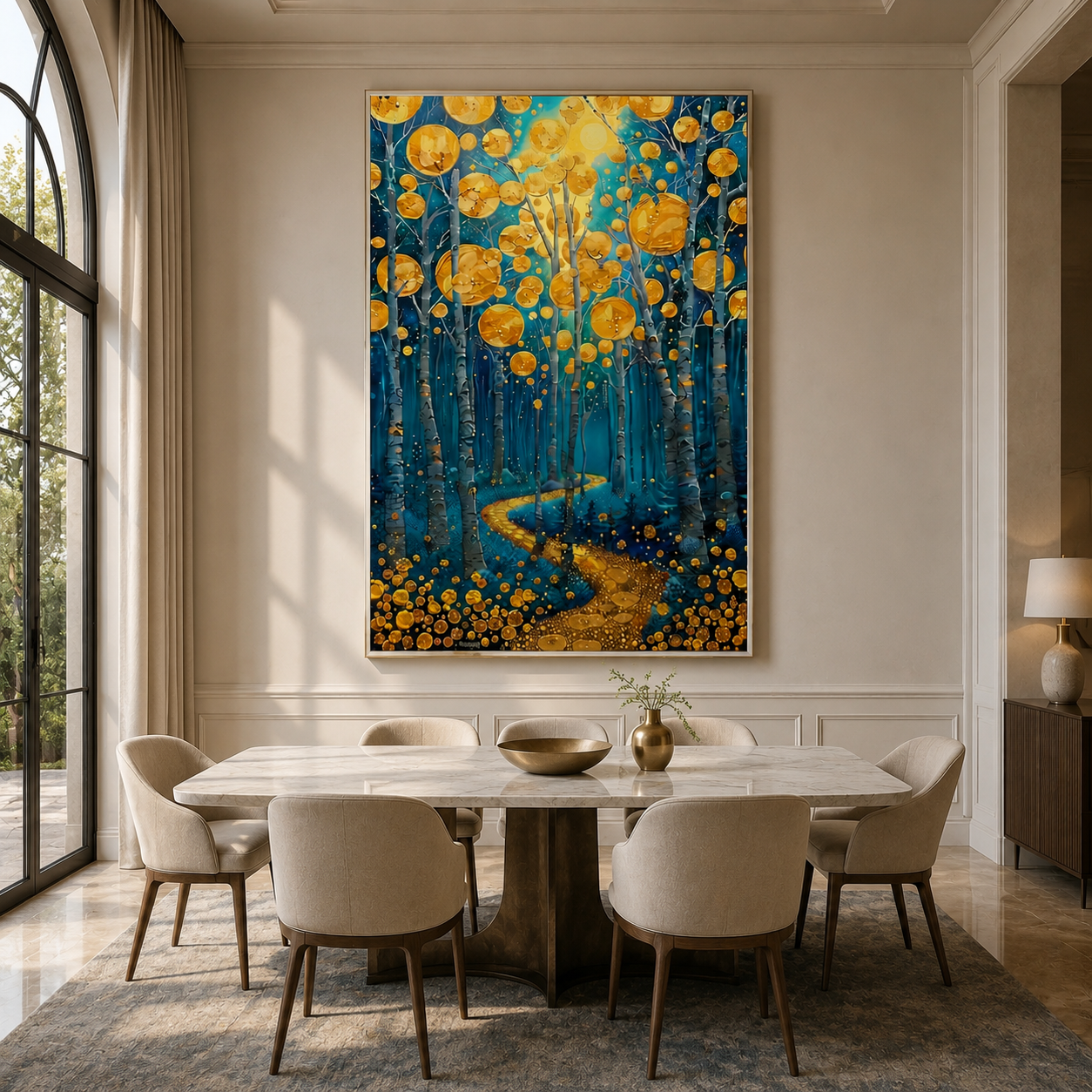 Golden Whispering Woods