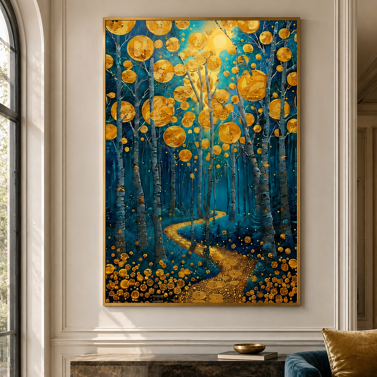Golden Whispering Woods