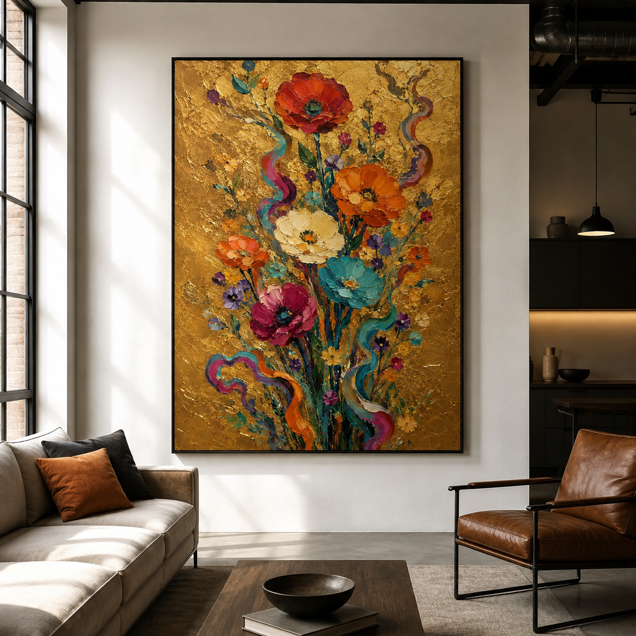 Opulent Petal Symphony
