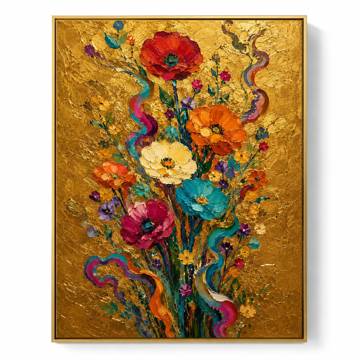 Opulent Petal Symphony