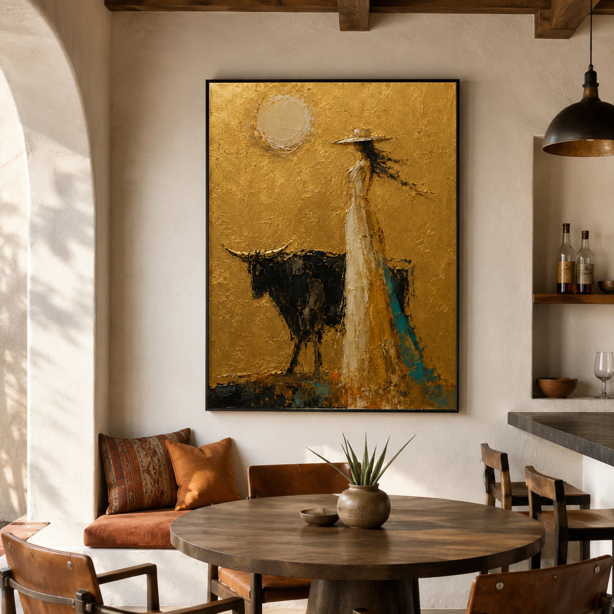Ivory Wind and Bull