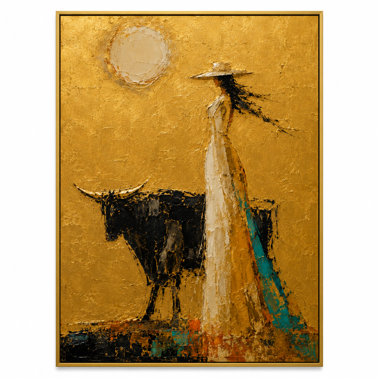 Ivory Wind and Bull