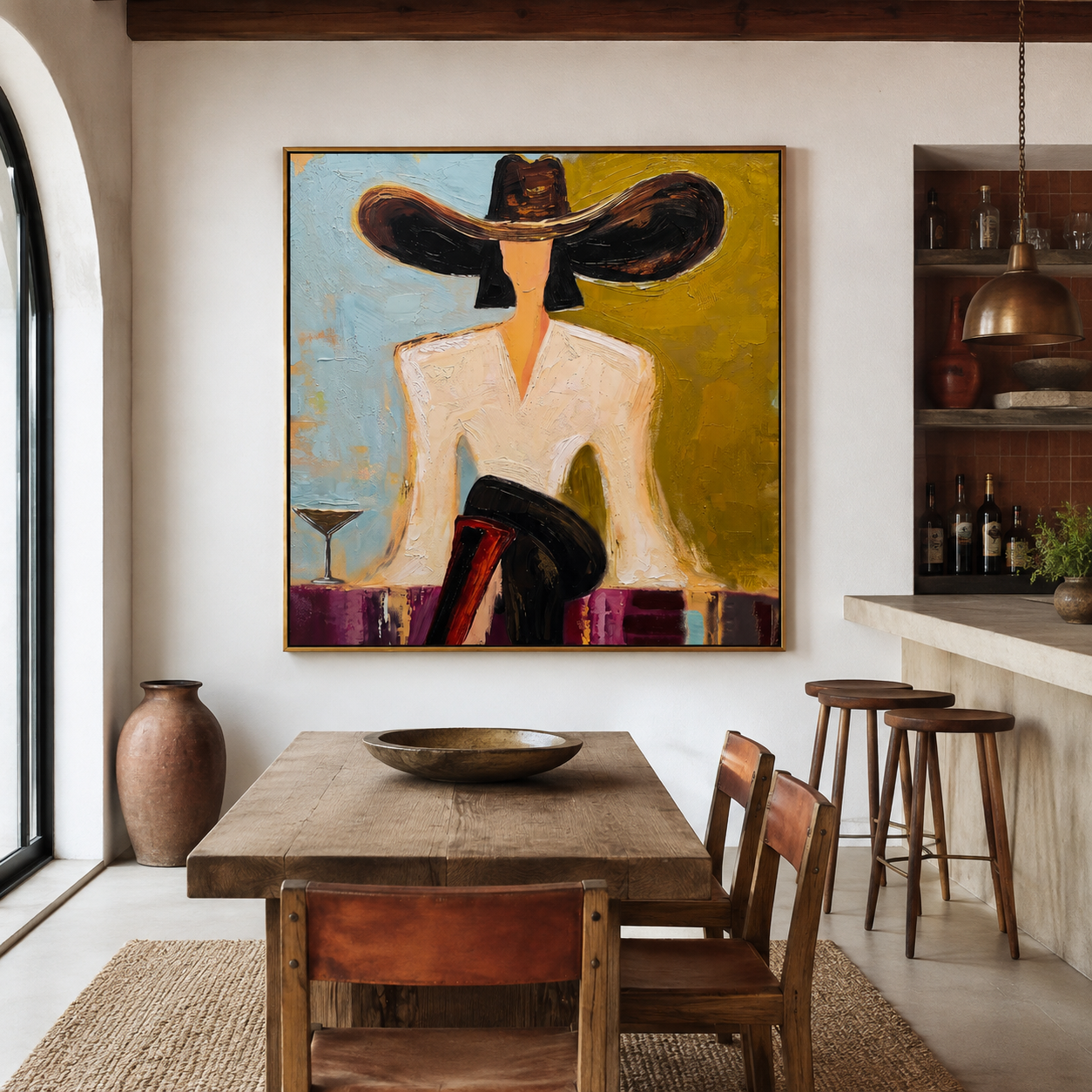 Western Woman Wall Art | After the Last Toast