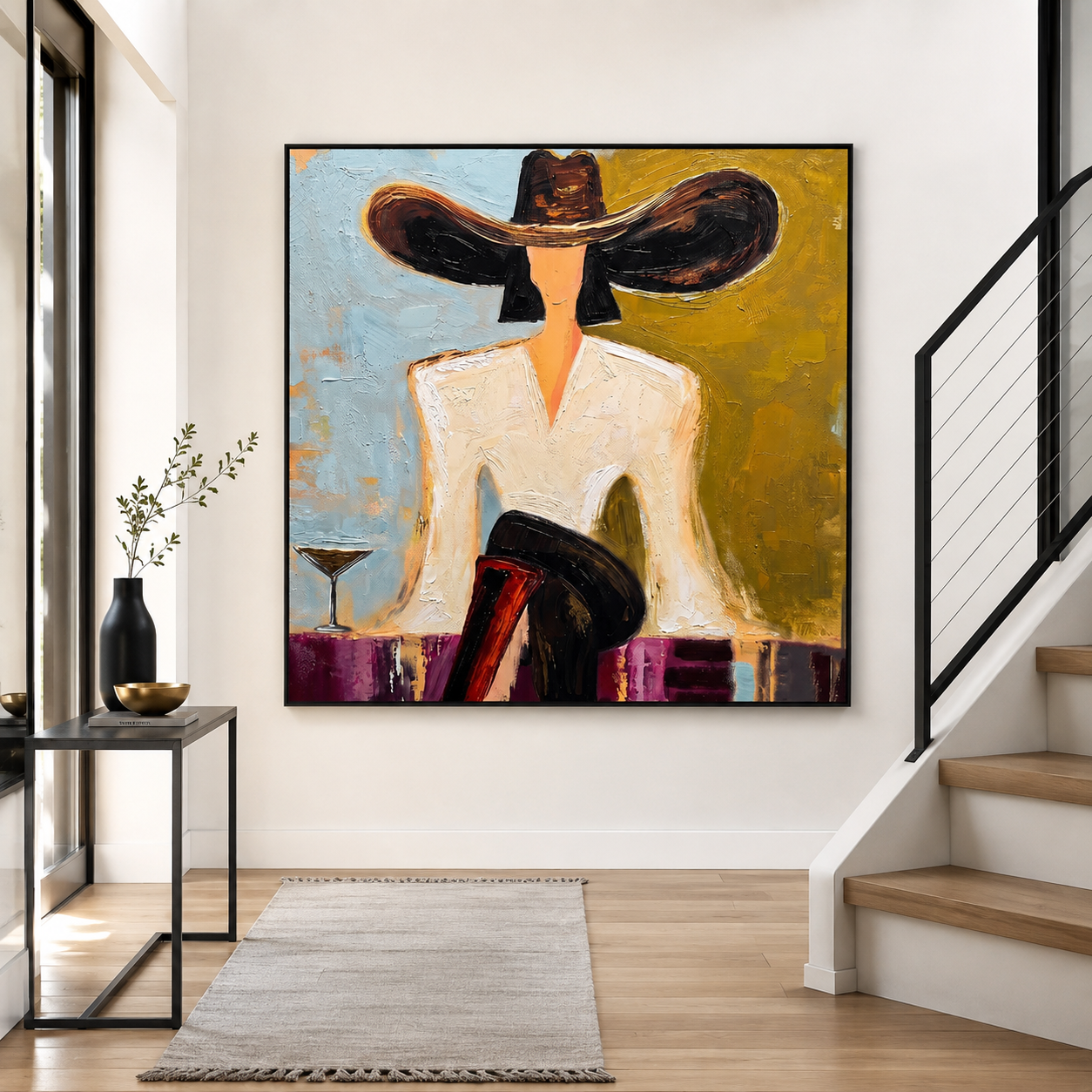Western Woman Wall Art | After the Last Toast