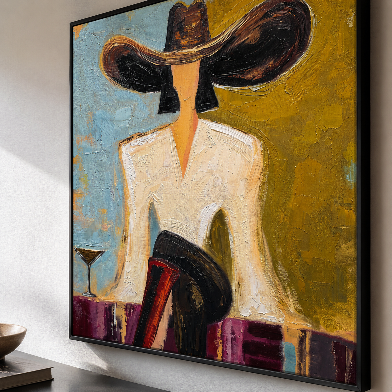 Western Woman Wall Art | After the Last Toast
