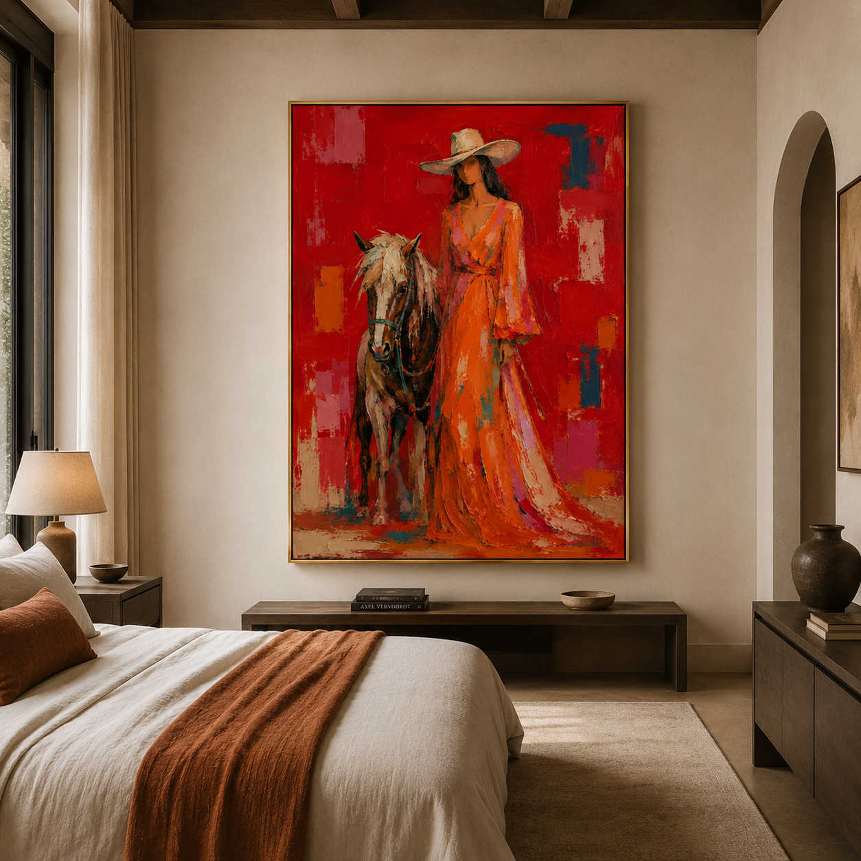 Scarlet Prairie Muse
