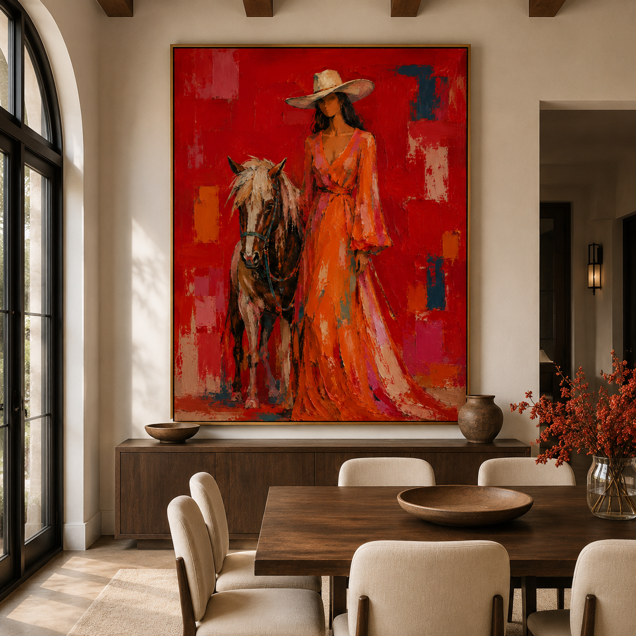 Scarlet Prairie Muse