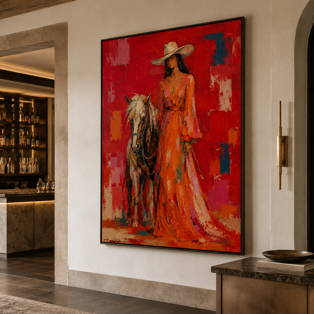Scarlet Prairie Muse