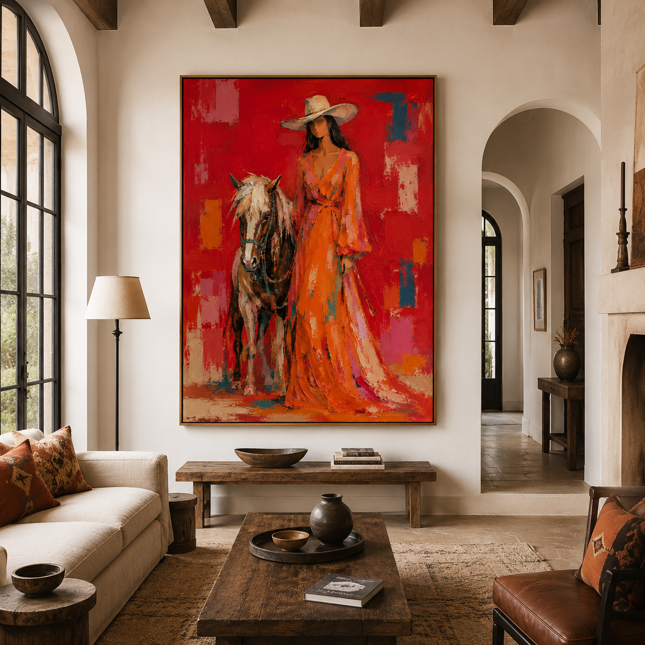 Scarlet Prairie Muse