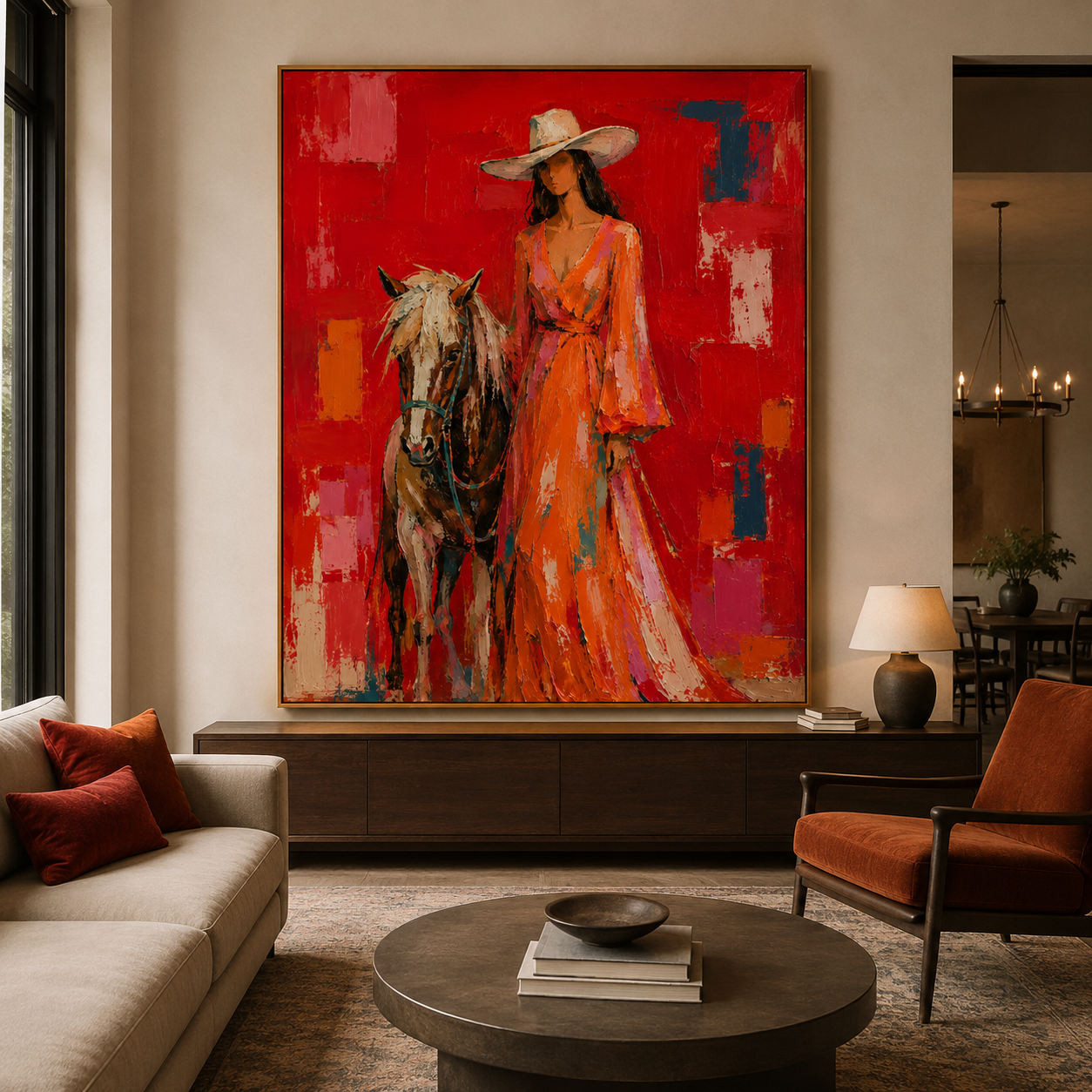 Scarlet Prairie Muse