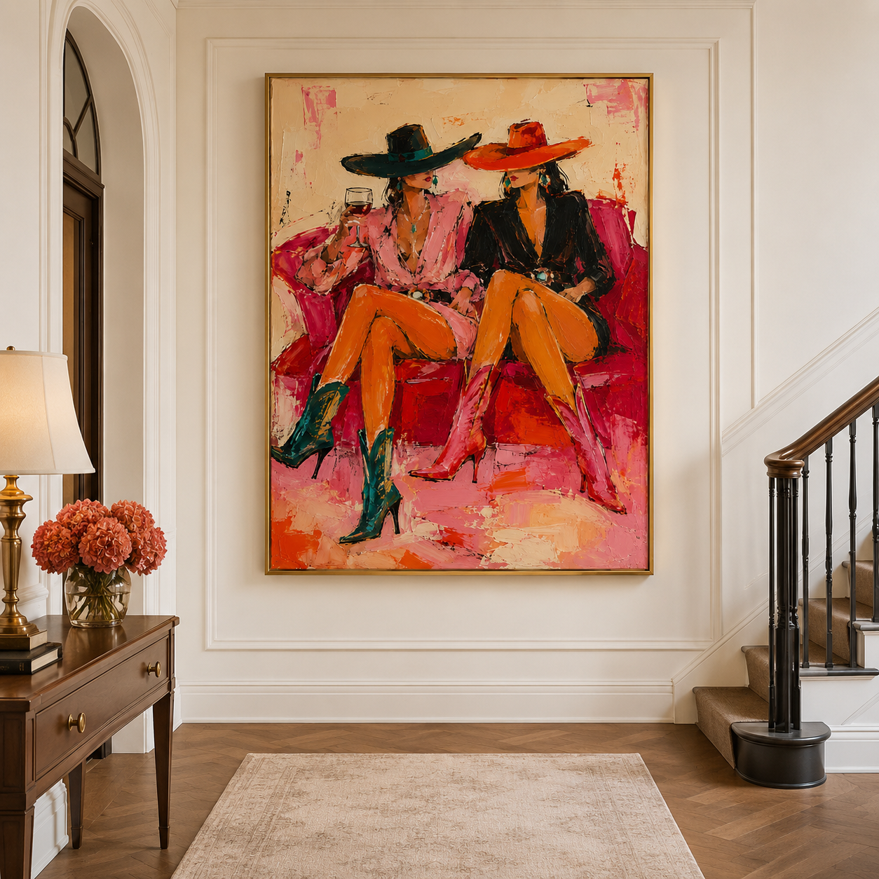 Pink Lounge Muses